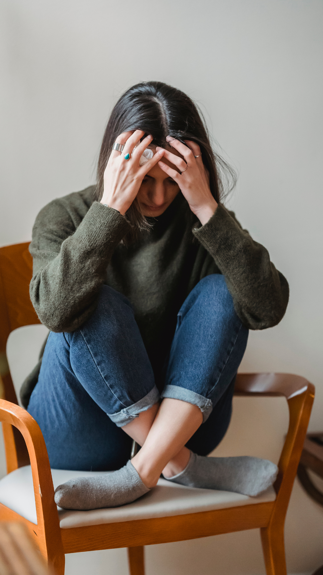 Illustration explaining the causes and effects of stress on the mind